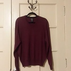 Jos A Bank V neck cardigan size M